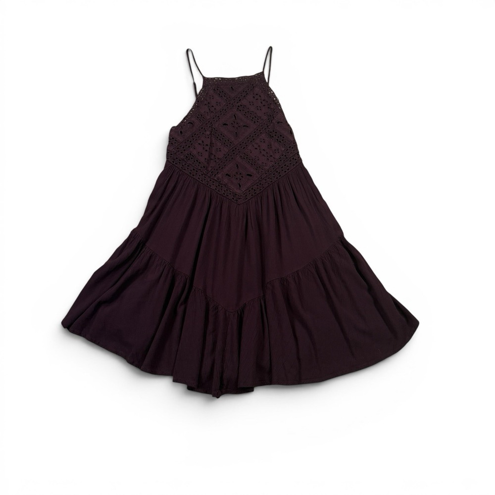 American Eagle Outfitters Bohemian Boho Dress Women Size XS Purple